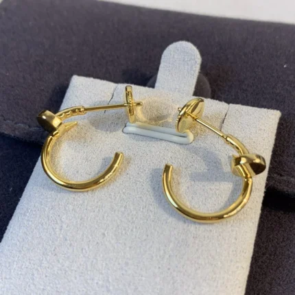 JUSTE EARRINGS PINK GOLD - 925 Sterling Silver - 18k Gold Plated