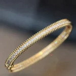 PERLEE DIAMONDS BRACELET 1 ROW - Gold