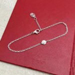 DAMOUR DIAMOND LINK BRACELET - Silver