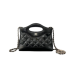 Chan.el | 31 Black LambSkin Bag
