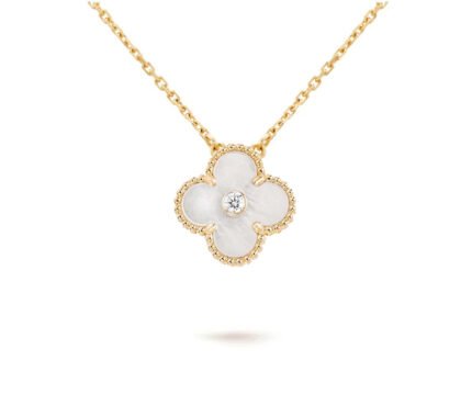 CHRISTMAS LIMITED EDITION NECKLACE COLLECTION - 2012-White Mother-of-Pearl