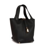 Her.mes | Picotin Lock 18 Black Clemence - Image 5