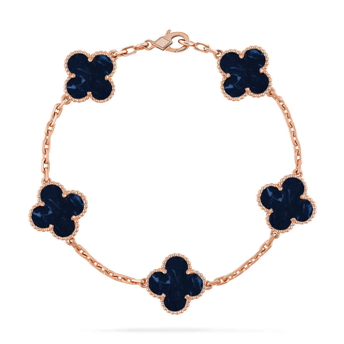 3a70c816181a69dcf3589cc5fccf4bc3 CLOVER 5 MOTIF PIETERSITE BRACELET COLLECTION - Rose - Image 1