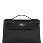 Her.mes | Kelly Pochette Black Swift