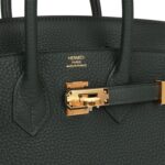 Her.mes | Birkin 25 Vert Fonce Togo - Image 7