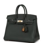 Her.mes | Birkin 25 Vert Fonce Togo - Image 4