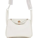 Her.mès Bag | Mini Lindy White Swift - Image 11