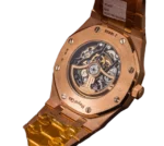 Aud.emars Piguet Watch | Royal Oak Skeleton Rose Gold - Image 3