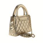 L.ouis V.uitton | Small Kelly Shopper Metallic Gold - Image 3