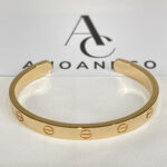 LOVE BRACELET 6.1MM OPEN CUFF - 16, Gold