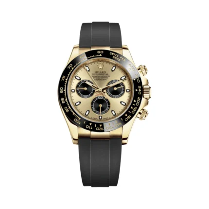 Rol.ex | Gold Champagne Black Dial