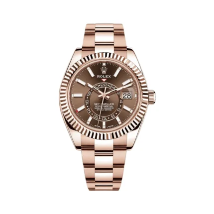 Rol.ex | Everose Chocolate Index Dial