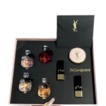 YSL Mon Paris Set Pink Box + YSL paper pink bag