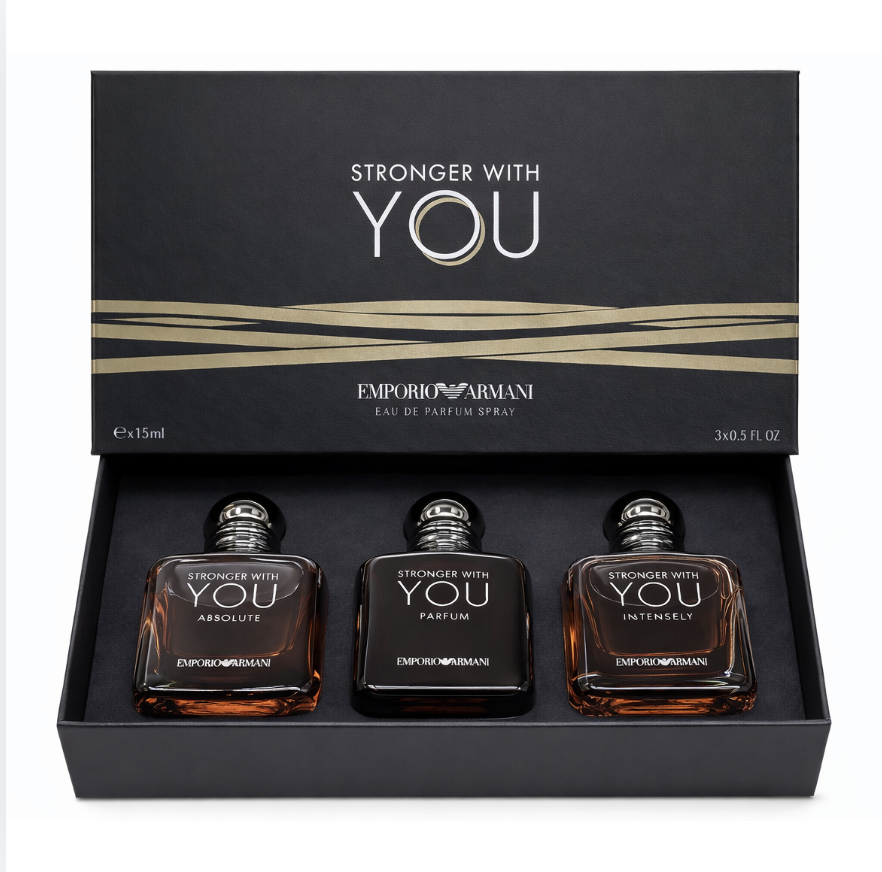 Emporio Armani Stronger With You Miniature Fragrance Set 3 pieces