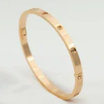 LOVE BRACELET 3.65MM 10 DIAMONDS - 16, Rose Gold