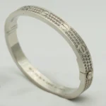 LOVE BRACELET 6.1MM DIAMOND-PAVED - 16, Silver