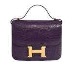 Her.mes Bag | Constance Purple Croc
