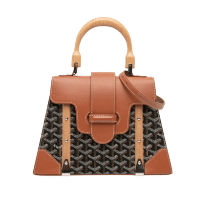Goy.ard Bag | Saïgon Structuré Black Tan
