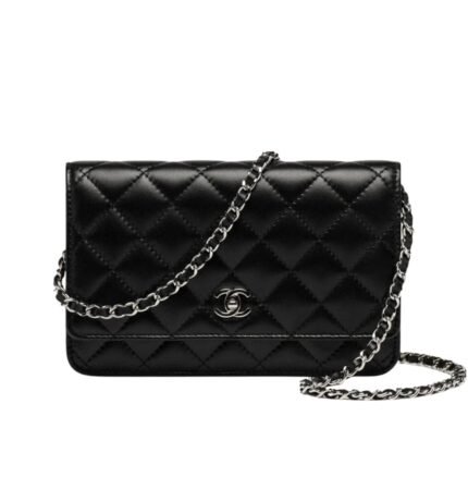 Chan.el | Classic Wallet On Chain (woc) In Black Leather