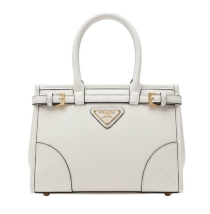 Pr.ada | Mini Bonnie Leather Tote Bag