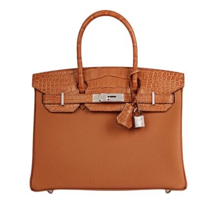 Her.mès Bag | Birkin Bag In Gold Togo Leather