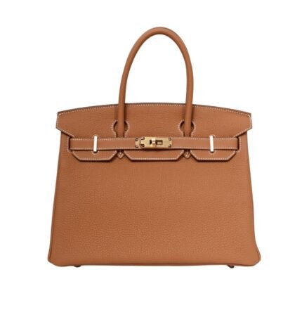 Her.mès | Birkin 25 Handbag In Gold Togo