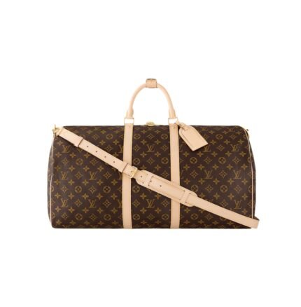 L.ouis V.uitton | | Keepall Bandoulière 55 Duffel Bag
