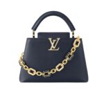 L.ouis V.uitton | Capucines BB Navy Blue Taurillon Leather