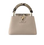 L.ouis V.uitton | Capucines BB Galet Grey Taurillon Leather