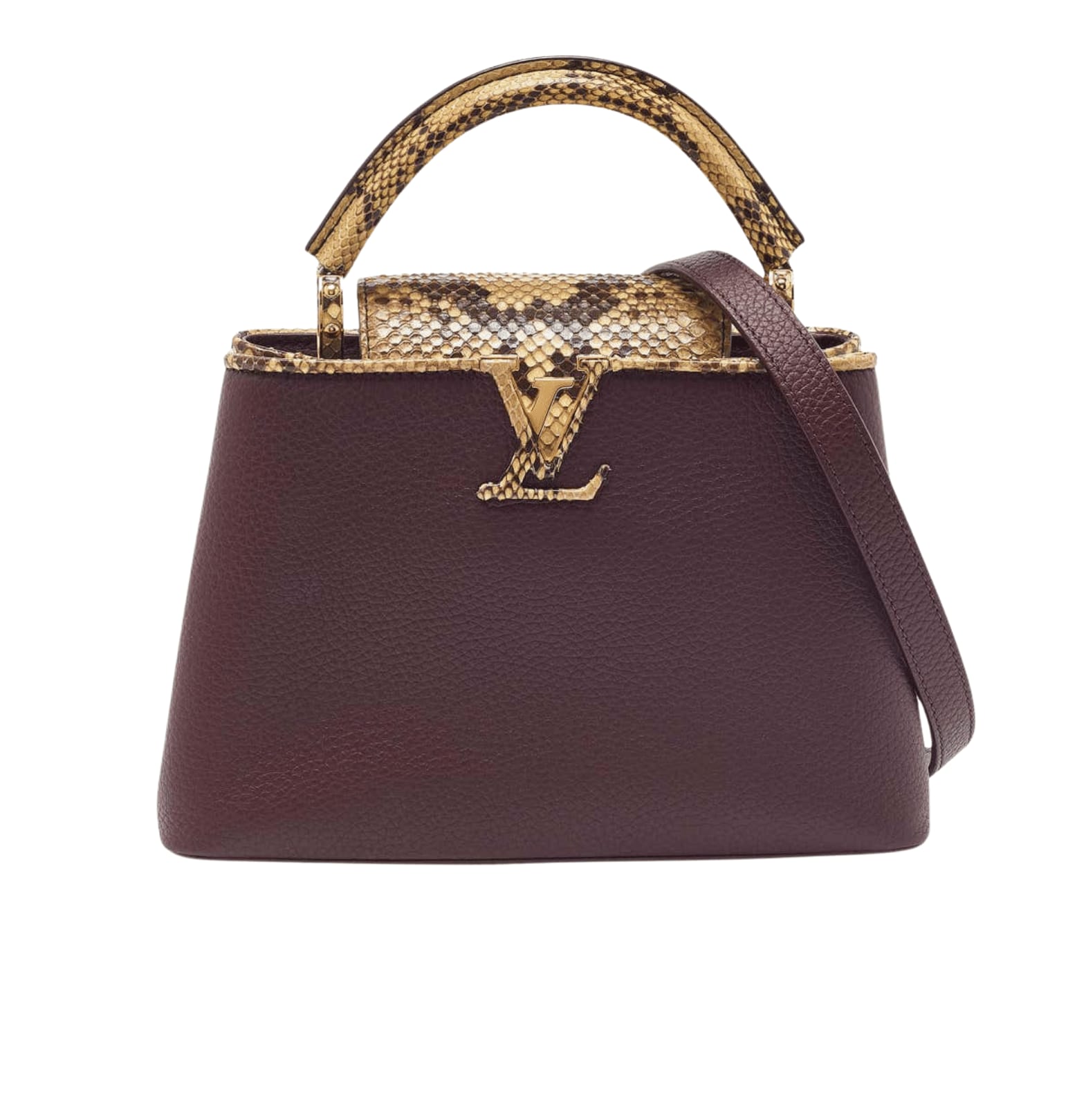 WhatsApp_Image_2025-11-24_at_4.15.28_PM L.ouis V.uitton | Capucines BB Grained Taurillon Leather - Image 1