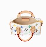 L.ouis V.uitton | X Takashi Murakami Nano Speedy In The Multicolor White Canvas - Image 2