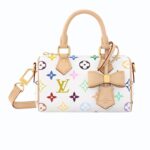 L.ouis V.uitton | X Takashi Murakami Nano Speedy In The Multicolor White Canvas
