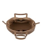 Pol.ène | Cyme Mini Bag In Textured Camel Leather - Image 2