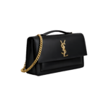 Saint Laurent | Sunset Bag.made From Smooth Or Crocodile-embossed Calfskin Leather - Image 2