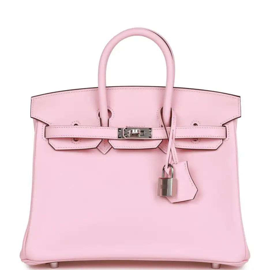 b0754d8bcc9443dbbf14460e220a3a64 Her.mes | Birkin 25 Rose Sakura Swift - Image 1