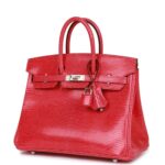 Her.mès Bag | Birkin 25 Rose Extreme Lizard - Image 3