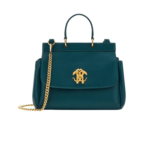 Roberto | Cavalli Shoulder Bag With Mirror Snake Monogram