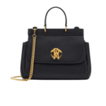 Rob.erto | Cavalli Mirror Snake Shoulder Bag In Calf Leather With A Gold
