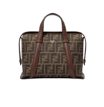 Fe.ndi | Ff Jacquard Medium Boston Bag