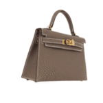 Her.mes | Kelly Mini Ii Sellier Bag In Etoupe Epsom Leather With Gold Hardware. - Image 2