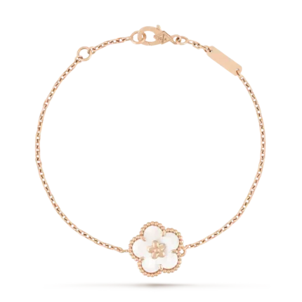 CLOVER SINGLE FLOWER BRACELET - Gold