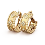 PERLEE DIAMOND EARRINGS - Gold