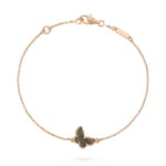 BUTTERFLY ONYX BUTTERFLY BRACELET - Gold