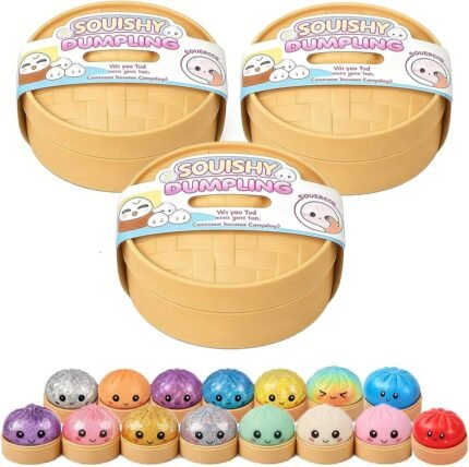 Viral Squishy Bun Rainbow Mystery Fidget Dumpling Sealed! Will You Find Galaxy?