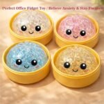 Viral Squishy Bun Rainbow Mystery Fidget Dumpling Sealed! Will You Find Galaxy? - Image 4