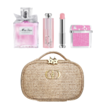 Dior Makeup Pouch in Limited Edition Lip Balm, Blush and Perfume