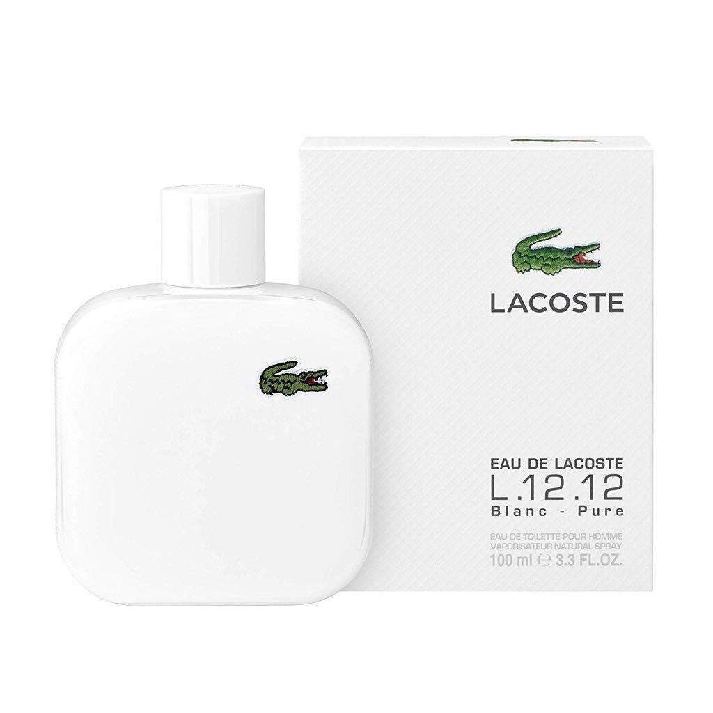 8692C19E-BD5A-4BAD-AD6E-D6FED3B0145B.jpg Lacoste L.12.12 Blanc Pure 100ml - Image 1
