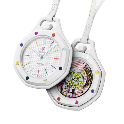 Bioceramic Royal Pop "Audemars Piguet - Huit Blanc" SSX03W100N