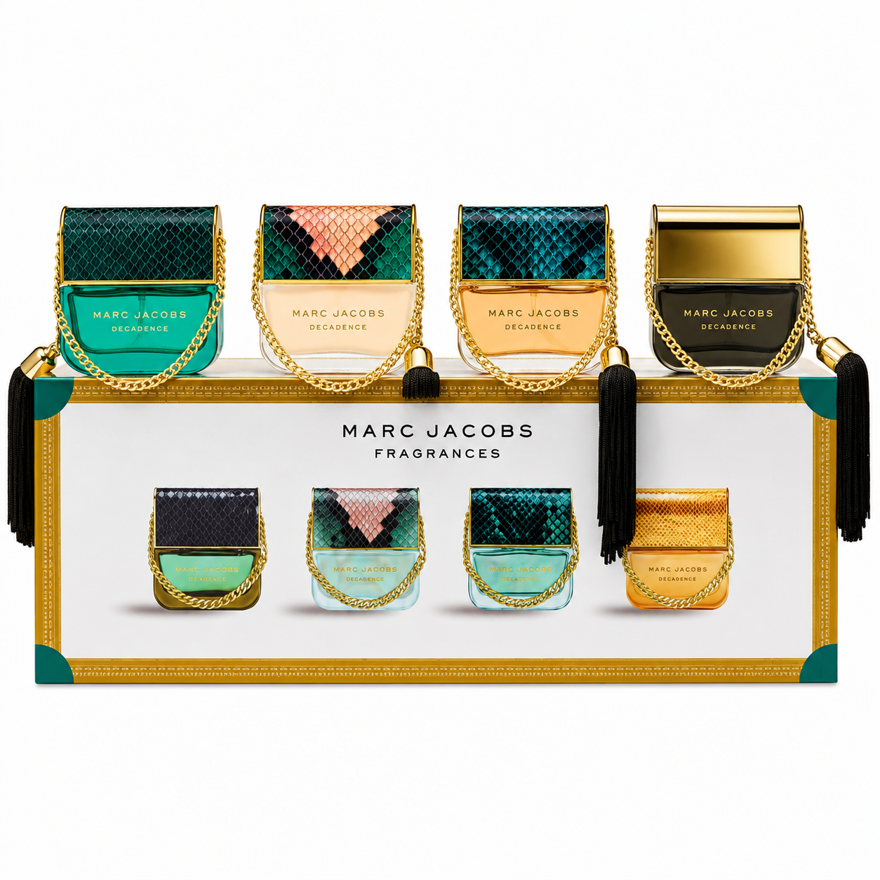C7516F3A-EB09-4E50-BF81-796FAF20C40E Marc Jacobs Mini Perfume Gift Set 4x30ml - Image 1