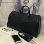 Matte Black 55cm Luxury Iconic Designer Bag